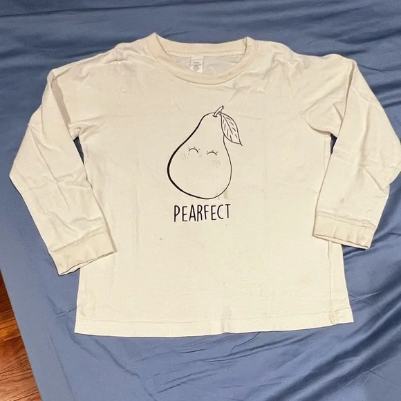 PLAY Cream Pearfect Kids Long Sleeve Shirt (6) - Organic Cotton - Picture 4 of 12